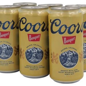 Coors 6 Cans