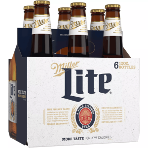 Miller Lite 6 Bottles